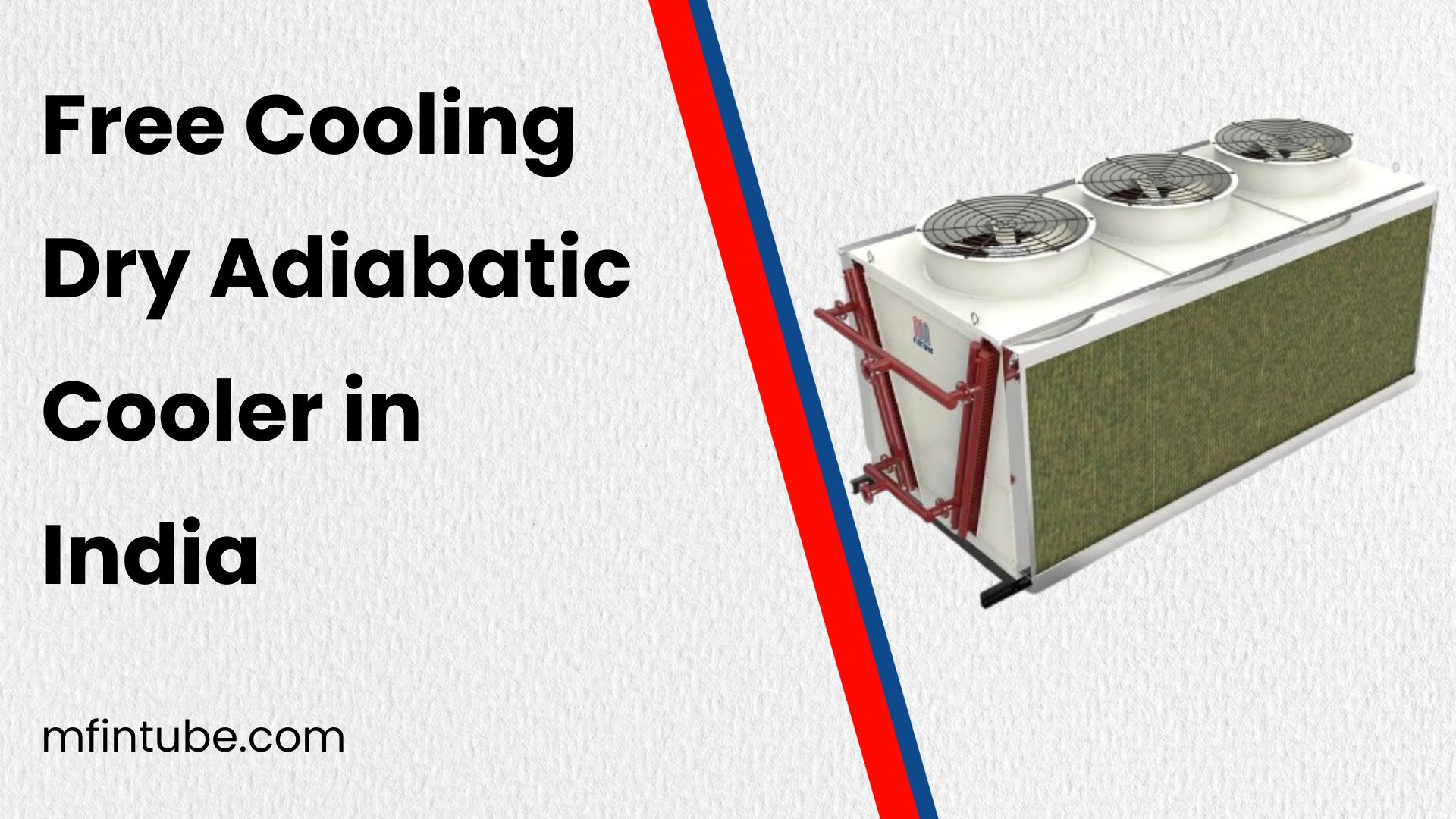 Free Cooling Dry Adiabatic Cooler in Ind...