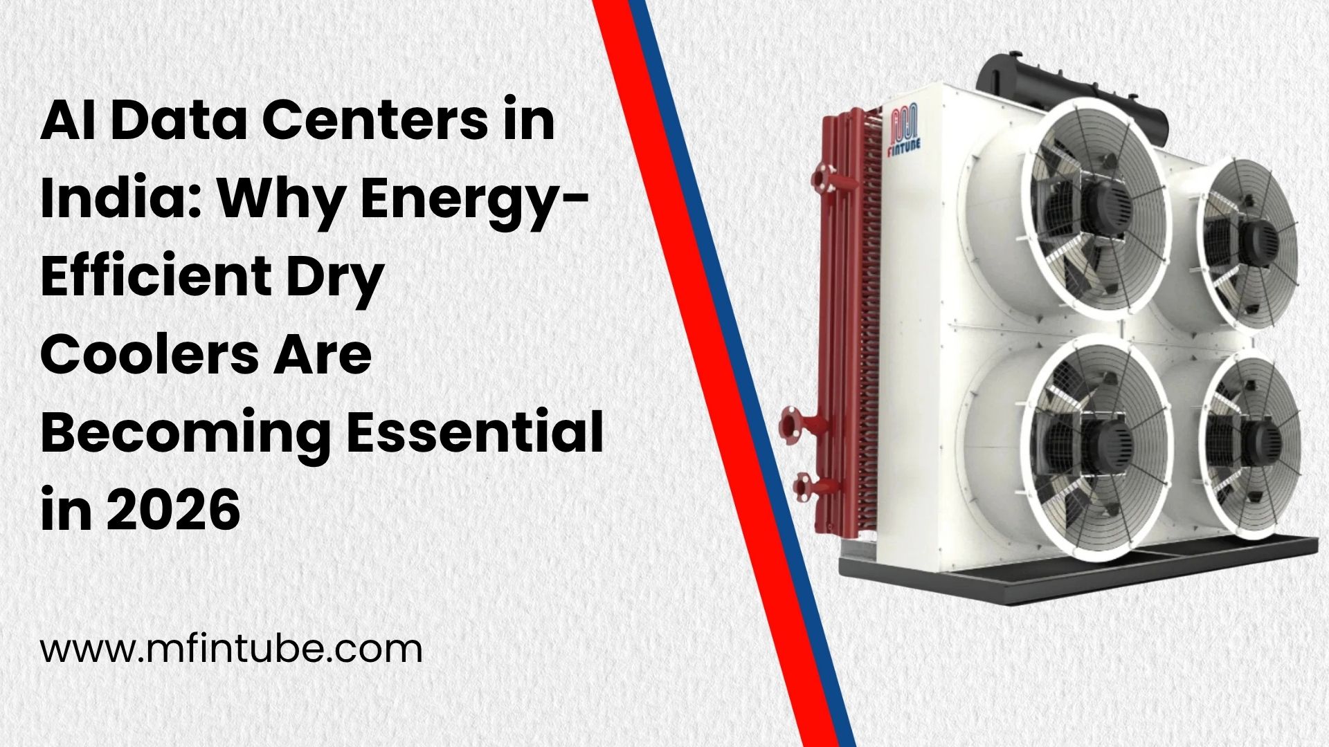 AI Data Centers in India: Why Energy-Efficient Dry Coolers Are Becoming Essential in 2026