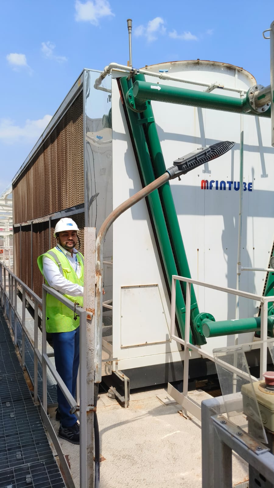 Custom Industrial Cooling Installation