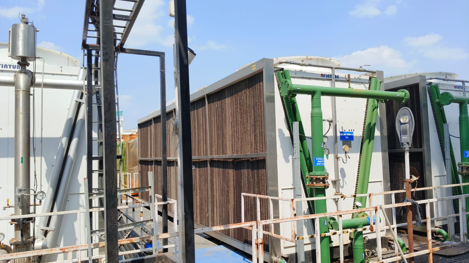 Modular Adiabatic Cooling System Deployment