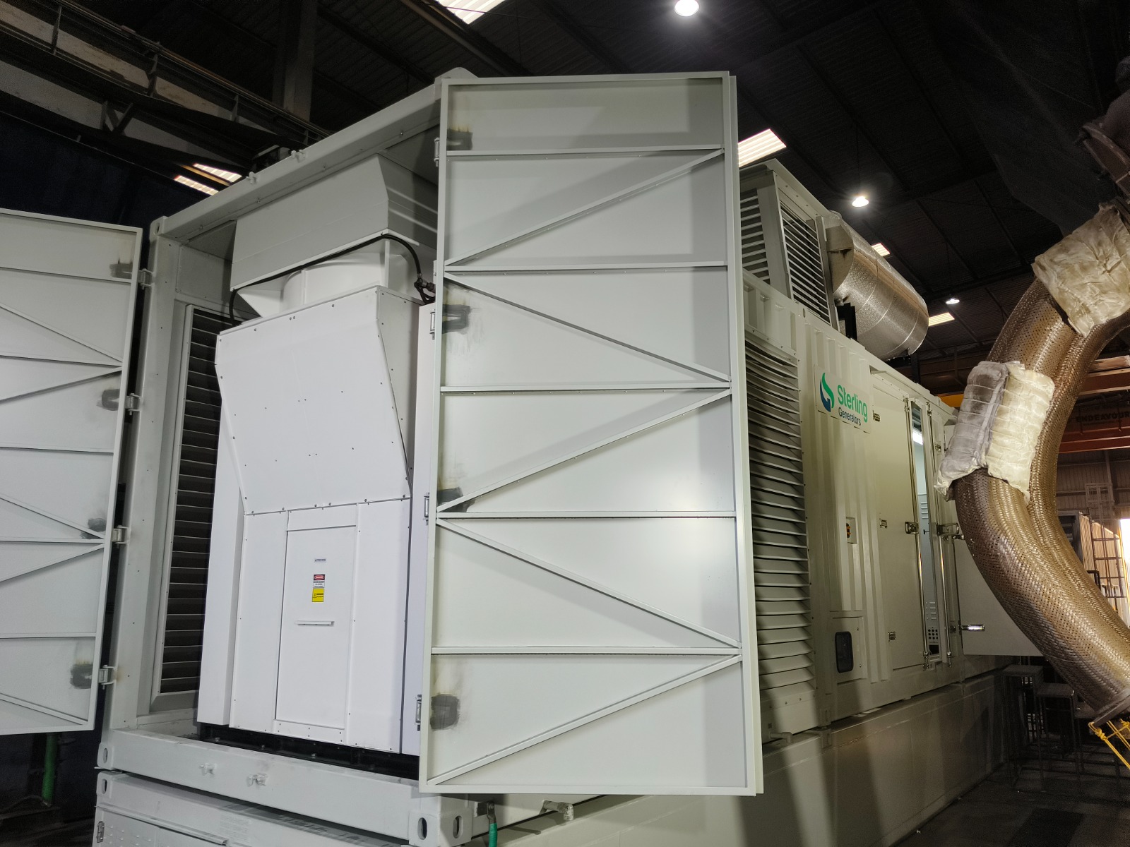 On-Site Generator & Industrial Cooling System Installation